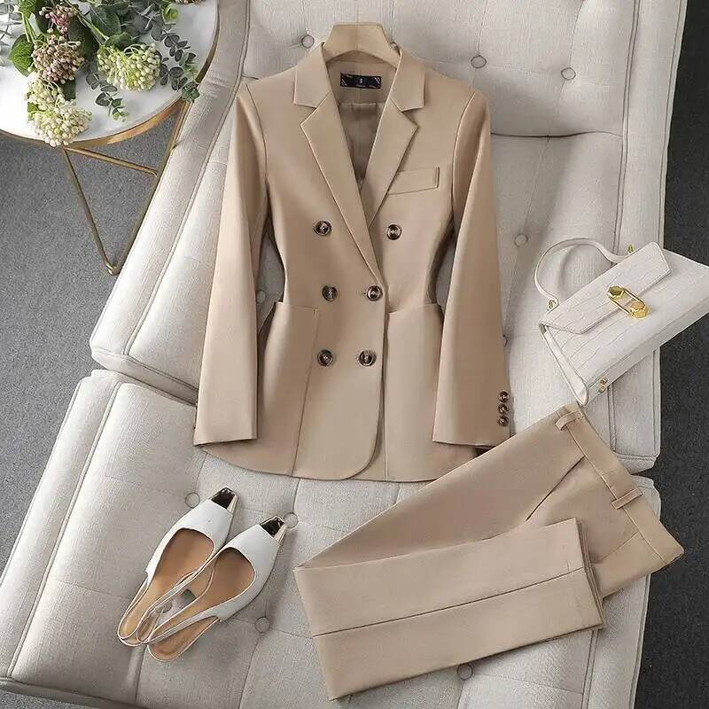 Women Formal Wear Trousers - 정장 여성 비즈니스 정장 바지와 재킷