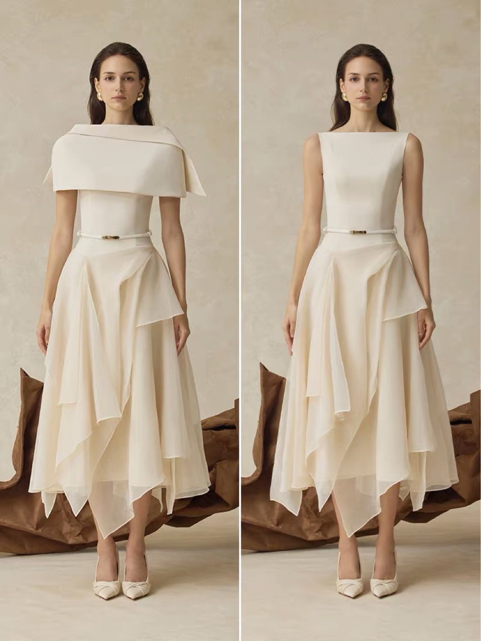 Women Formal Wear Belt - 푸타오 투웨이 웨어 포멀 미디 이브닝