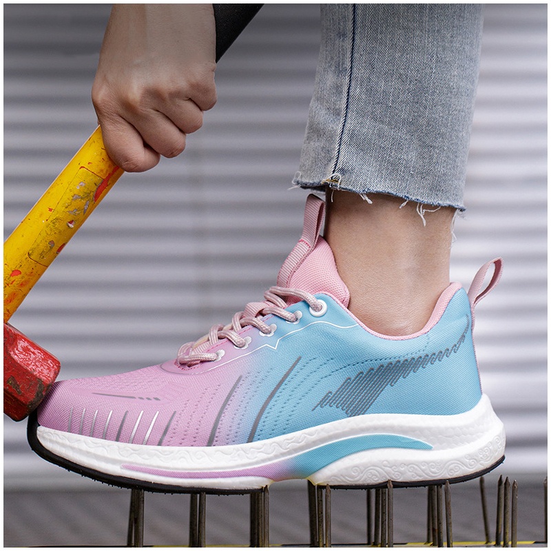 여성 패션 통기성 강철 발가락 보호대 작업화 에어 메쉬 - Women'S Work Fashion 리뷰 및 가격