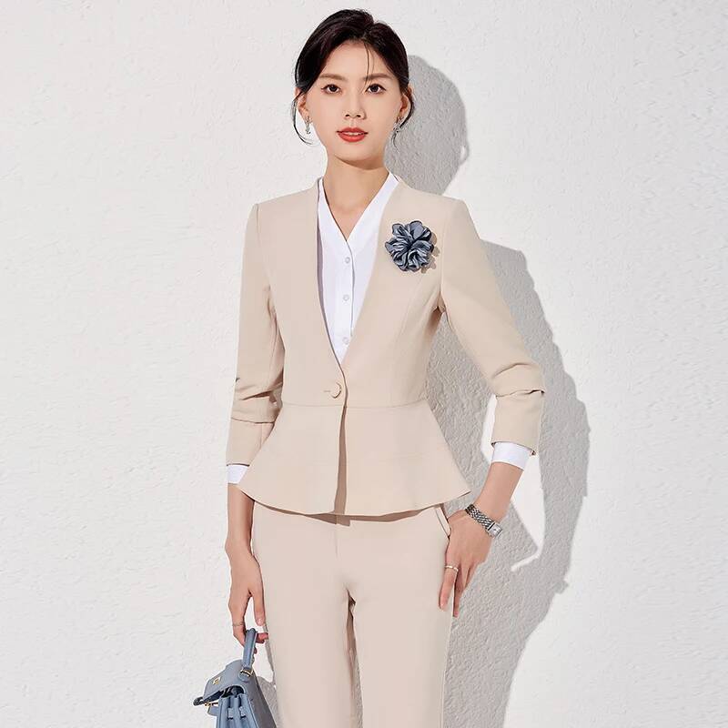 여성 정장 스타일 비즈니스 워크웨어 블레이저 여성 팬츠 - Women Formal Wear Trousers 리뷰 및 가격