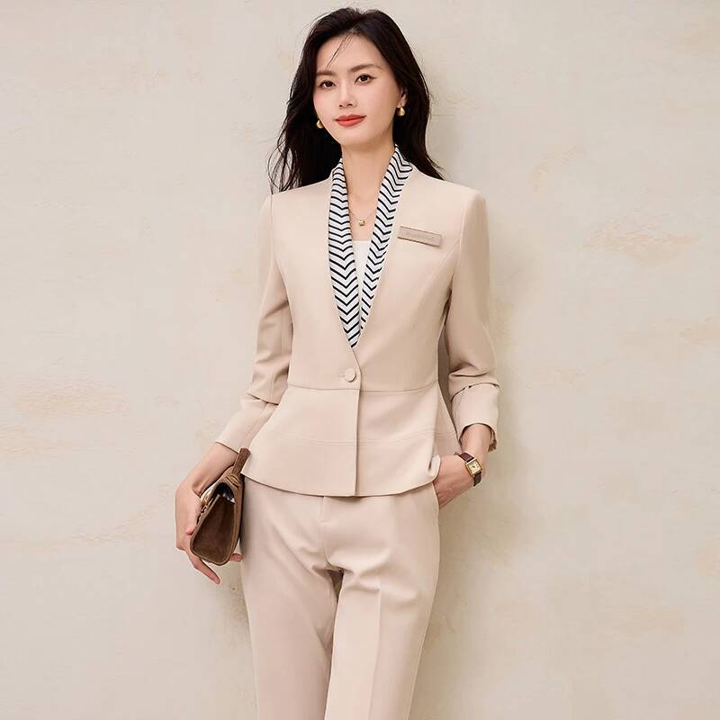 여성 정장 스타일 비즈니스 워크웨어 블레이저 여성 팬츠 - Women Formal Wear Trousers 리뷰 및 가격