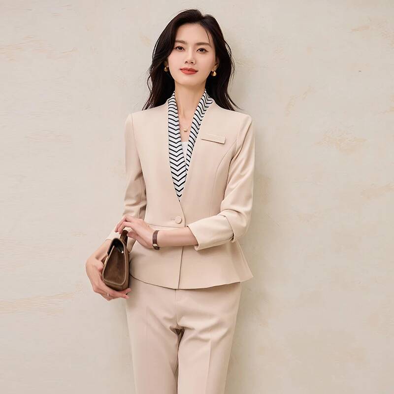 여성 정장 스타일 비즈니스 워크웨어 블레이저 여성 팬츠 - Women Formal Wear Trousers 리뷰 및 가격