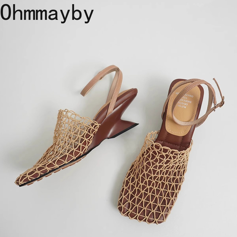 디자이너 명품 속이 빈 여성 샌들 간결한 파티 드레스  - Women'S Work Fashion 리뷰 및 가격
