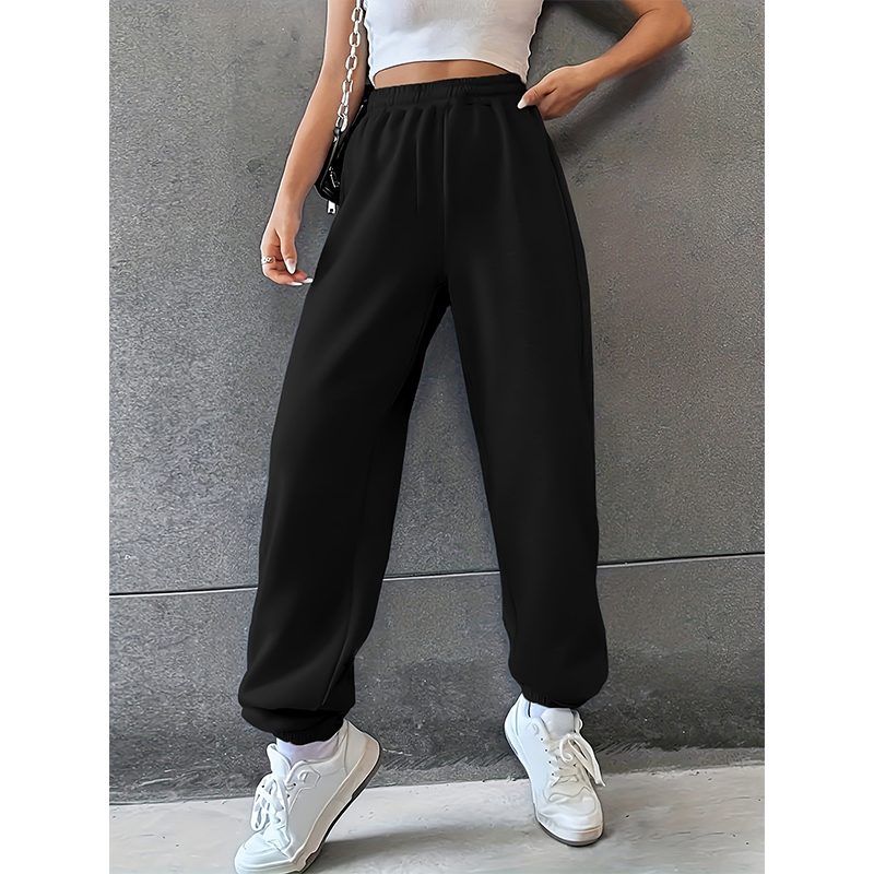 여성용 캐주얼 루즈한 스웻팬츠 드로스트링 팬츠, 신축성 - Women Formal Wear Trousers 리뷰 및 가격