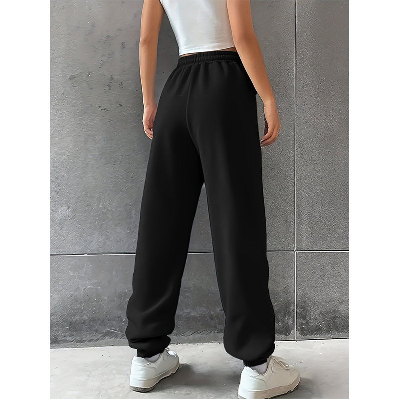 여성용 캐주얼 루즈한 스웻팬츠 드로스트링 팬츠, 신축성 - Women Formal Wear Trousers 리뷰 및 가격