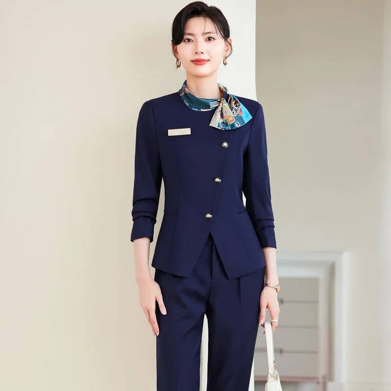 플러스 사이즈 여성용 정장 바지 정장 세트, 비즈니스  - Women Formal Wear Trousers 리뷰 및 가격