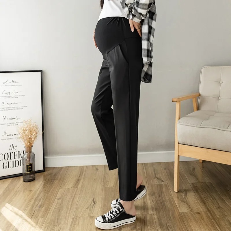 임산부를 위한 신축성 있는 허리밴드가 있는 오피스 정장 - Women Formal Wear Trousers 리뷰 및 가격